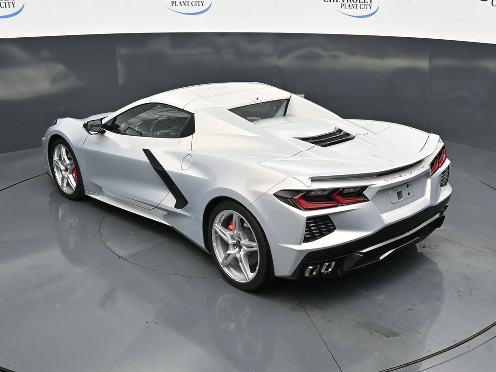 Certified 2023 Chevrolet Corvette Stingray Preferred Conv w/ Chrome Exterior Badge Package RWD image 22