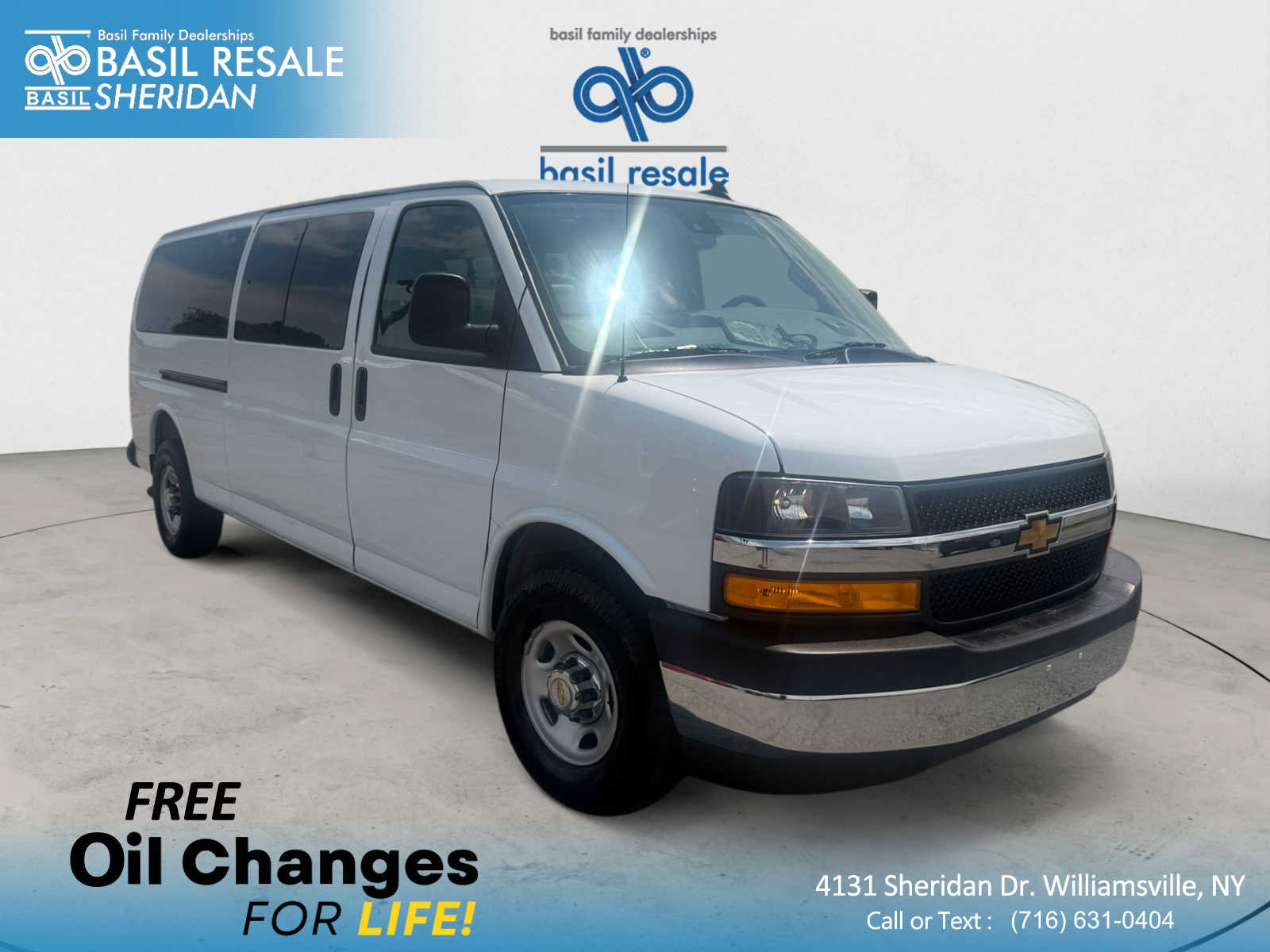 Used 2025 Chevrolet Express 3500 LT w/ LT Preferred Equipment Group RWD image 1