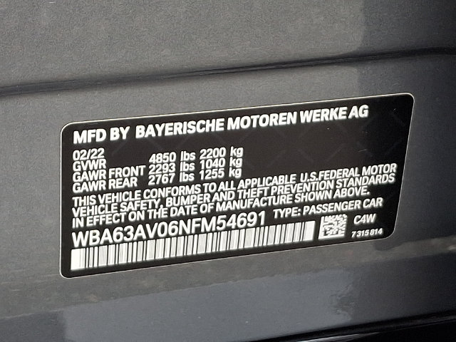 Used 2022 BMW 430i Gran Coupe w/ Premium Package 2 RWD image 30