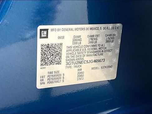 Used 2018 GMC Sierra 1500 SLT AWD/4WD image 20