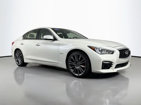 Used 2017 INFINITI Q50 Red Sport 400 image 3