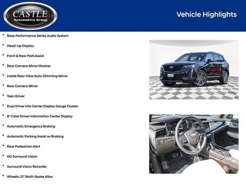 Used 2023 Cadillac XT6 Sport w/ Technology Package AWD/4WD image 7