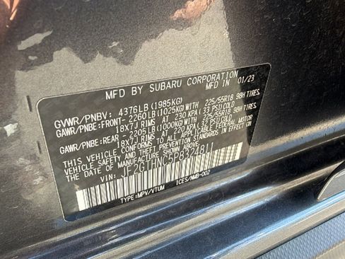 Certified 2023 Subaru Crosstrek 2.5i Limited image 30