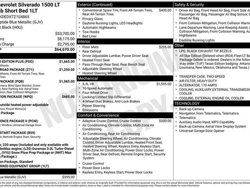 New 2026 Chevrolet Silverado 1500 LT w/ All Star Edition Plus AWD/4WD image 6