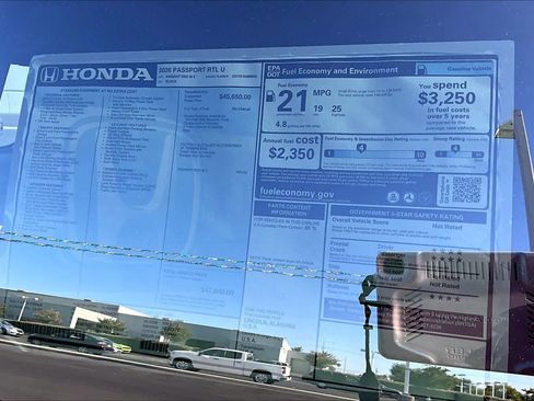 New 2026 Honda Passport RTL image 21
