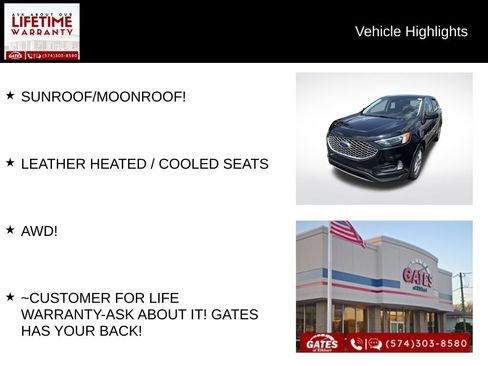 Used 2024 Ford Edge SEL w/ Convenience Package AWD/4WD image 4