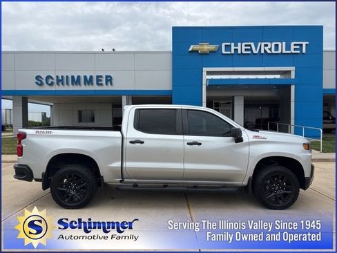 Used 2021 Chevrolet Silverado 1500 Custom Trail Boss w/ Safety Confidence Package AWD/4WD image 1