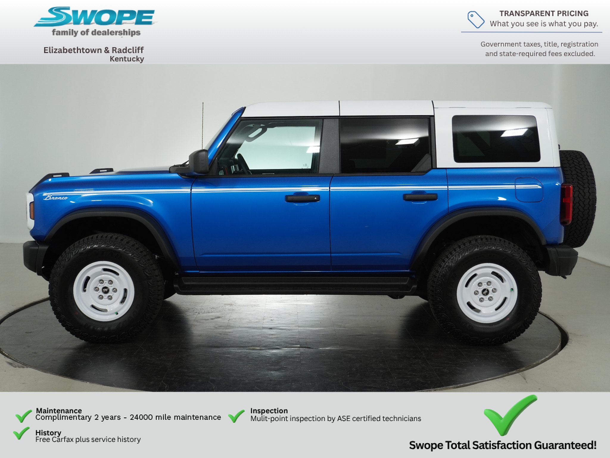 New 2026 Ford Bronco Heritage Edition AWD/4WD image 6