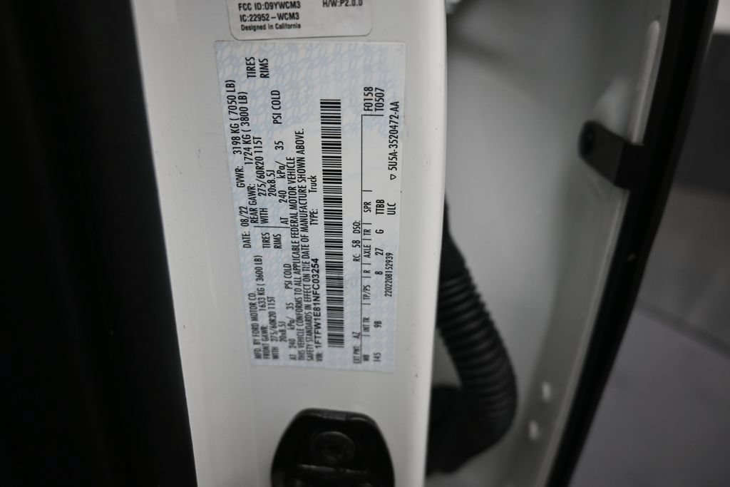Certified 2022 Ford F150 Platinum w/ Equipment Group 701A High AWD/4WD image 19