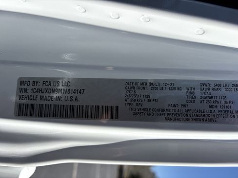 Used 2021 Jeep Wrangler Unlimited Sport AWD/4WD image 33