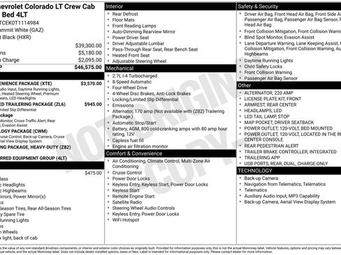New 2026 Chevrolet Colorado LT w/ LT Convenience Package AWD/4WD image 4