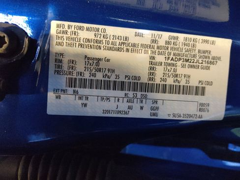 Used 2018 Ford Focus SEL image 33