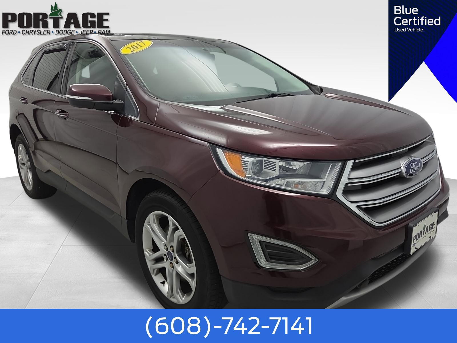 Used 2017 Ford Edge Titanium w/ Equipment Group 301A AWD/4WD image 1