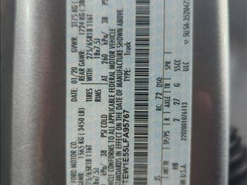 Used 2020 Ford F150 Lariat AWD/4WD image 27
