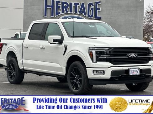 New 2025 Ford F150 Platinum w/ Equipment Group 702A High image 1