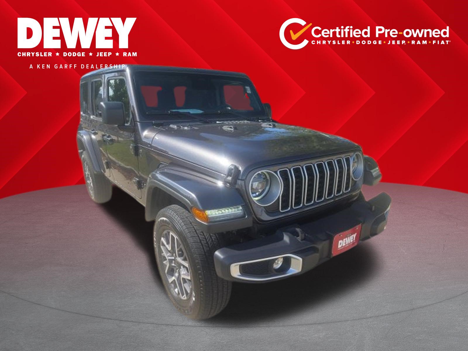 Certified 2025 Jeep Wrangler Unlimited Sahara AWD/4WD image 1
