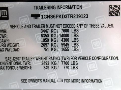 Used 2026 Chevrolet Tahoe Z71 w/ Comfort Package image 62