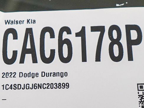 Used 2022 Dodge Durango SRT w/ SRT Interior Appearance Group AWD/4WD image 36