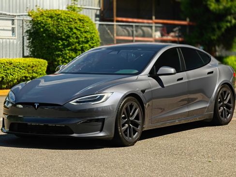 Used 2021 Tesla Model S Plaid AWD/4WD image 11
