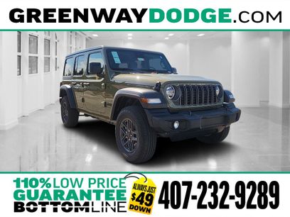 New 2025 Jeep Wrangler Sport S