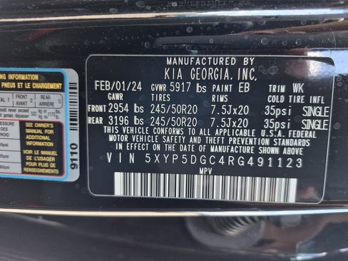 Used 2024 Kia Telluride SX w/ Towing Package AWD/4WD image 26
