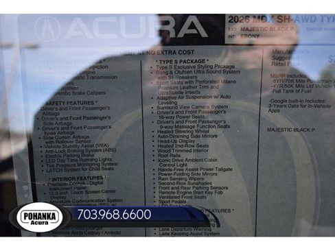 New 2026 Acura MDX Type S image 42