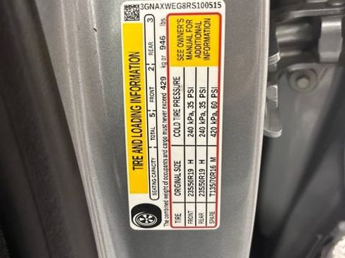 Used 2024 Chevrolet Equinox RS AWD/4WD image 14