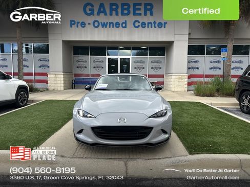 Used 2024 MAZDA MX-5 Miata RF Club RWD image 1