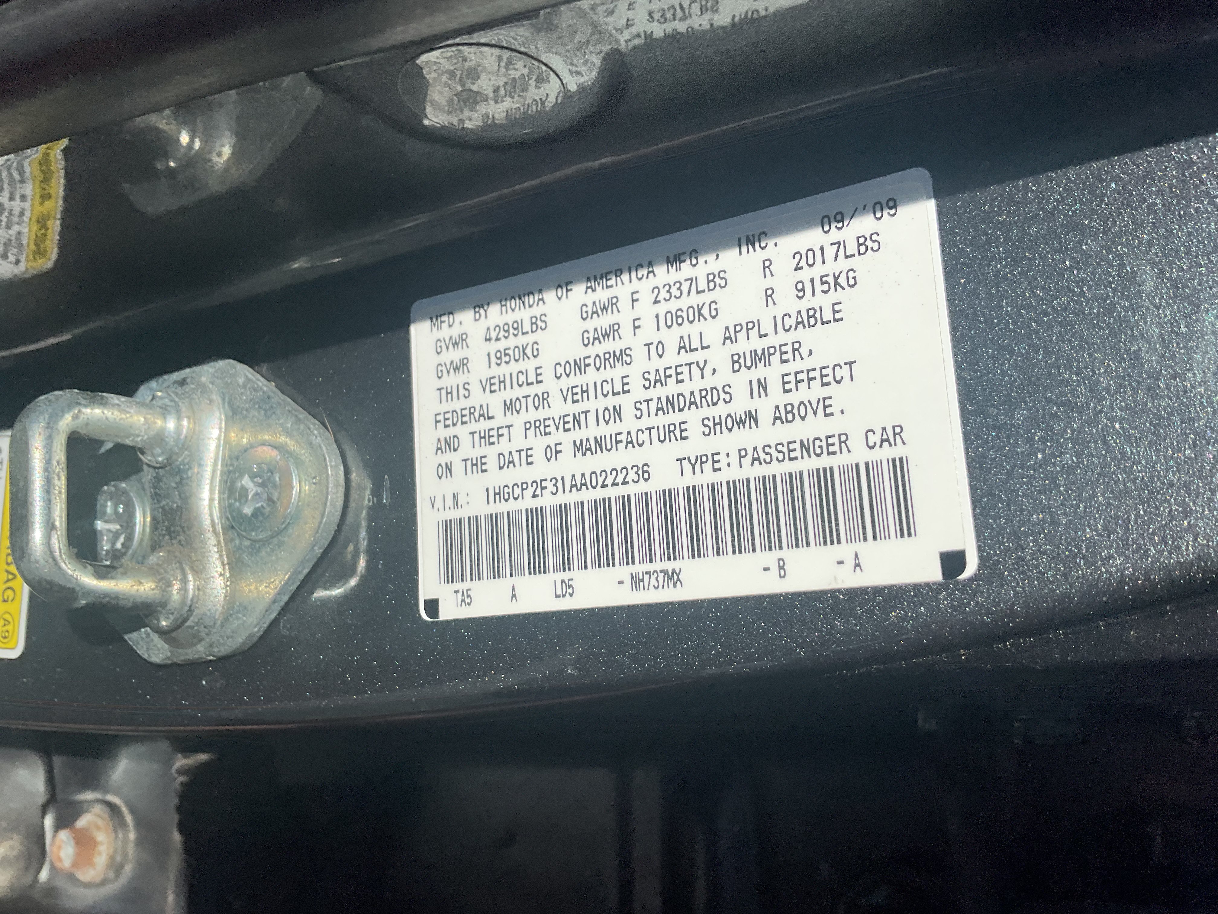 Used 2010 Honda Accord LX image 14
