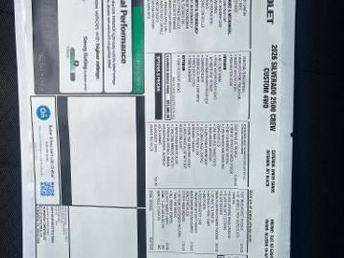 New 2026 Chevrolet Silverado 2500 Custom w/ Custom Value Package AWD/4WD image 11