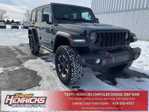Used 2024 Jeep Wrangler Unlimited Rubicon w/ Convenience Group image 1