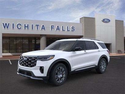New 2026 Ford Explorer Platinum