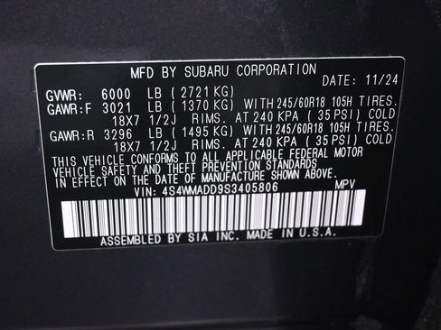 Used 2025 Subaru Ascent Premium AWD/4WD image 15