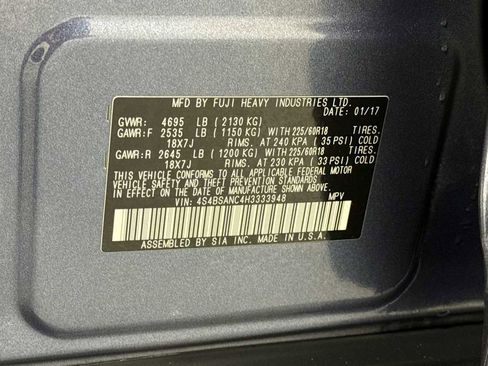 Used 2017 Subaru Outback 2.5i Limited image 11