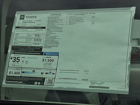 New 2026 Toyota Sienna Platinum image 3