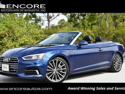 Used 2018 Audi A5 2.0T Premium Plus Cabriolet w/ Premium Plus AWD/4WD image 1