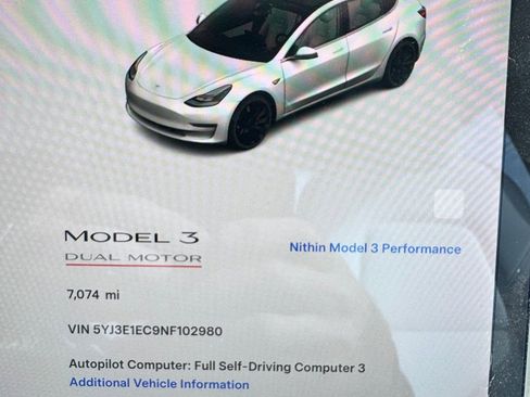Used 2022 Tesla Model 3 Performance image 14