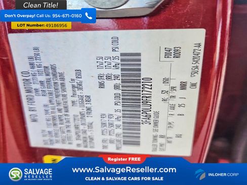 Used 2015 Ford Fusion SE w/ Equipment Group 502A FWD image 16