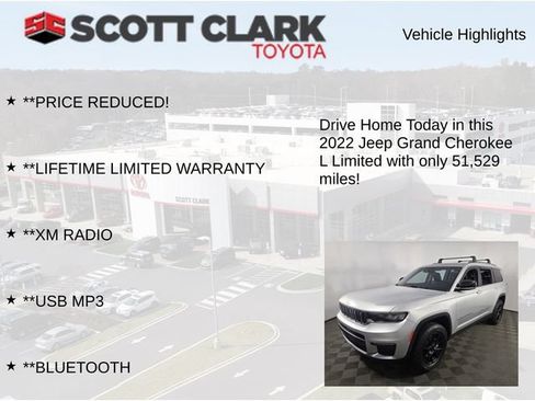 Used 2022 Jeep Grand Cherokee L Limited AWD/4WD image 12