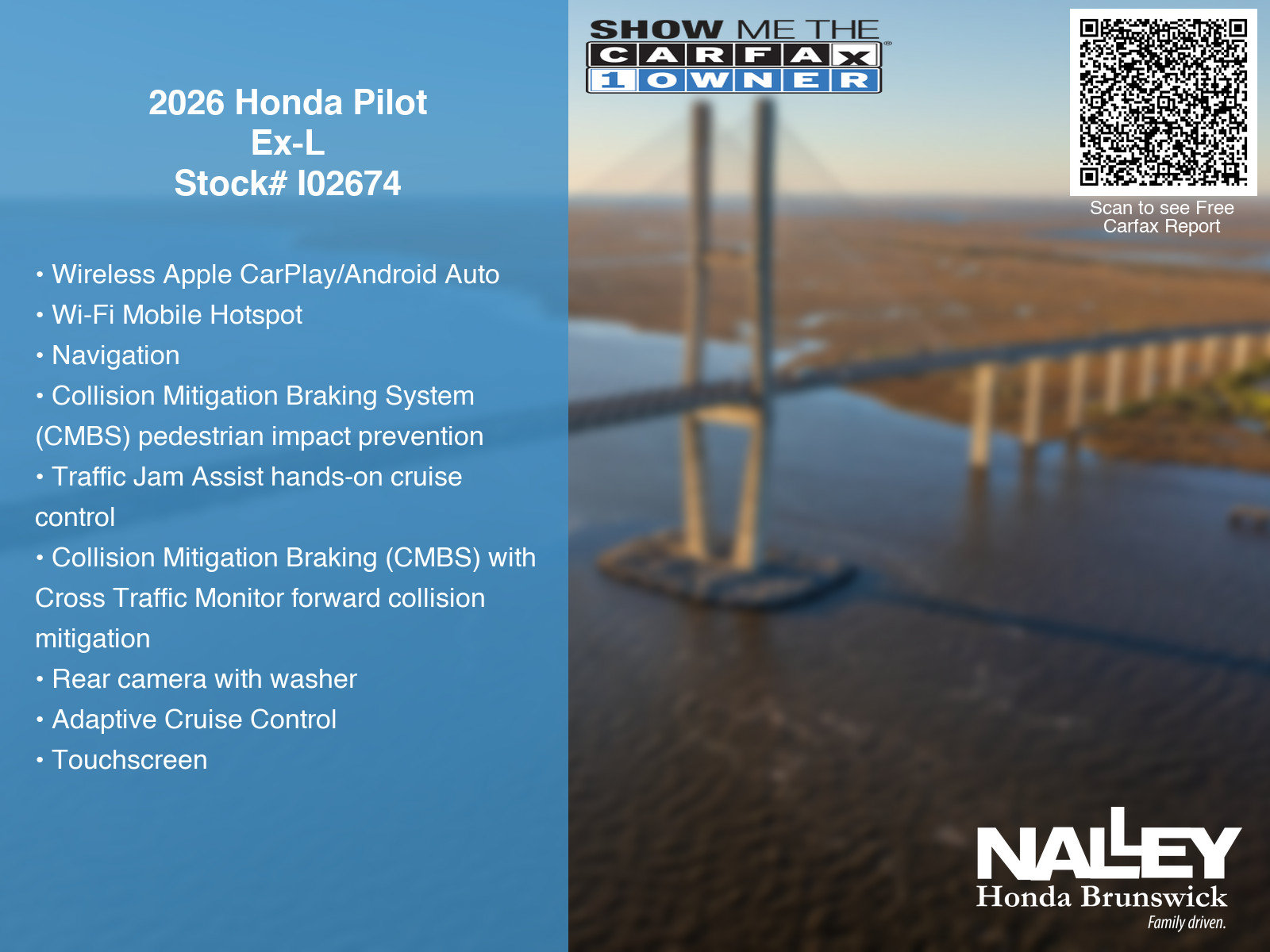 Certified 2026 Honda Pilot EX-L image 7