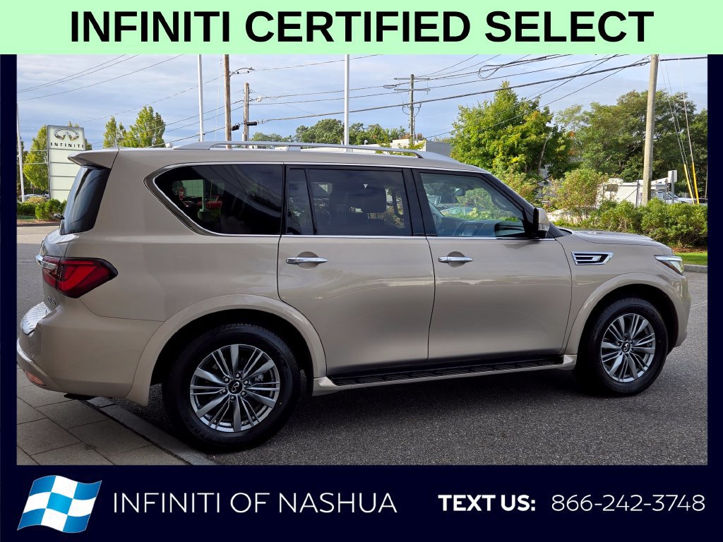 Certified 2021 INFINITI QX80 Luxe w/ Cargo Package AWD/4WD image 11