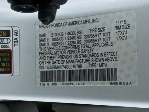 Used 2016 Honda CR-V EX-L image 29