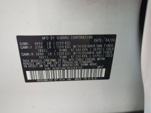 Used 2024 Subaru Outback Limited image 23