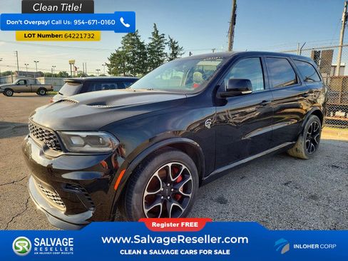Used 2021 Dodge Durango SRT Hellcat w/ Trailer Tow Group IV AWD/4WD image 1