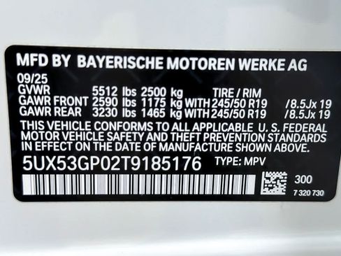 Used 2026 BMW X3 xDrive30i w/ Convenience Package AWD/4WD image 28