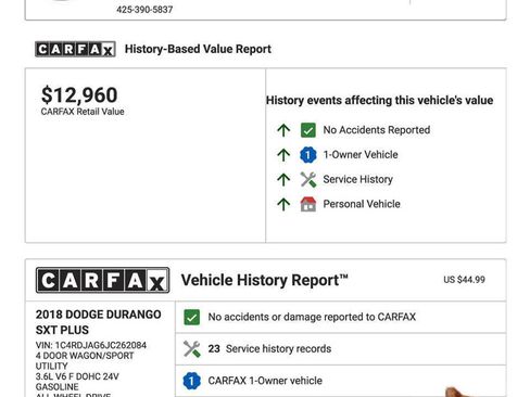 Used 2018 Dodge Durango SXT w/ Quick Order Package 2BB image 30