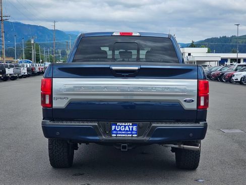 Used 2018 Ford F150 Platinum w/ Technology Package AWD/4WD image 3