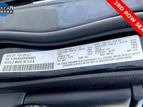 Certified 2024 Jeep Grand Cherokee L Laredo image 32