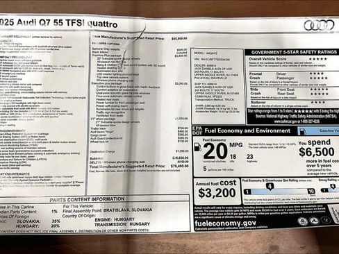 New 2025 Audi Q7 3.0T Premium Plus image 14