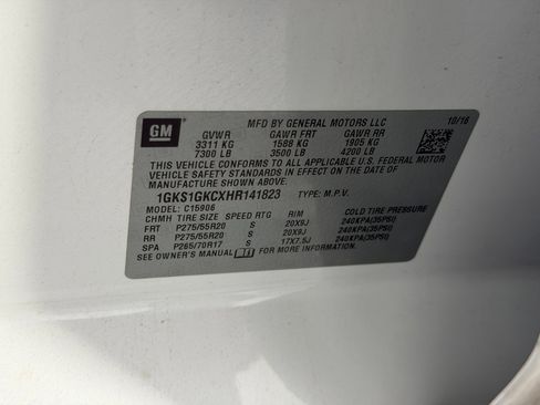 Used 2017 GMC Yukon XL SLT w/ Open Road Package RWD image 21